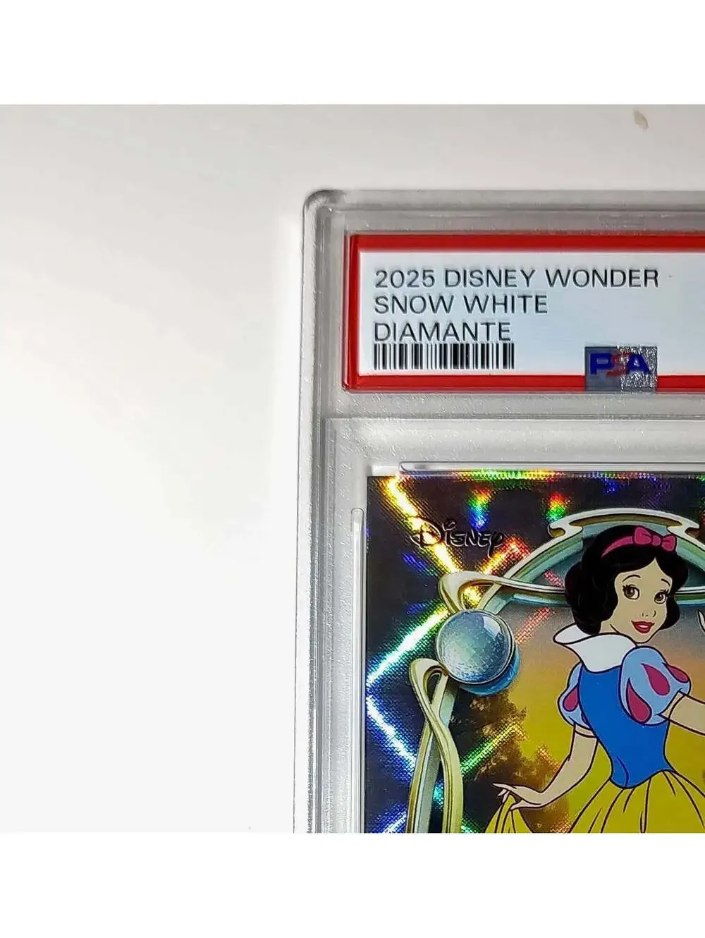Snow White 2025 Topps Disney #1 Winter Snow White and the Seven Dwarfs PSA 9